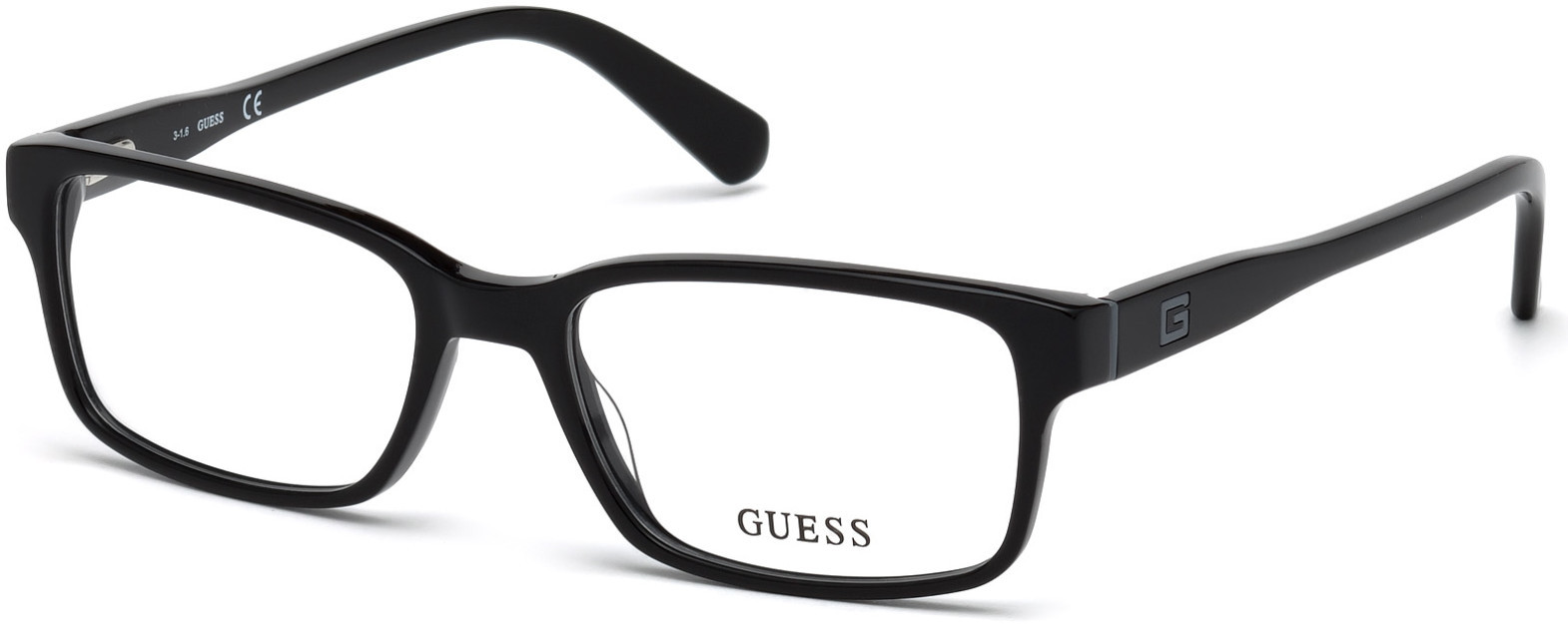 guess black glasses